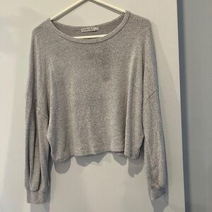 Soft Cropped Sweater